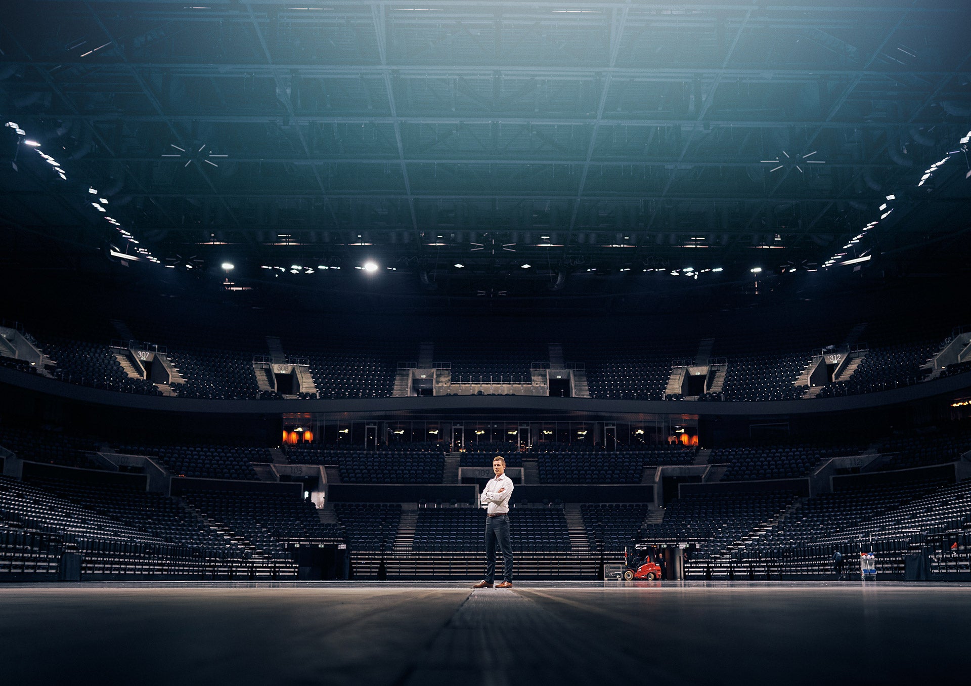 Frederik Byskov i Royal Arena