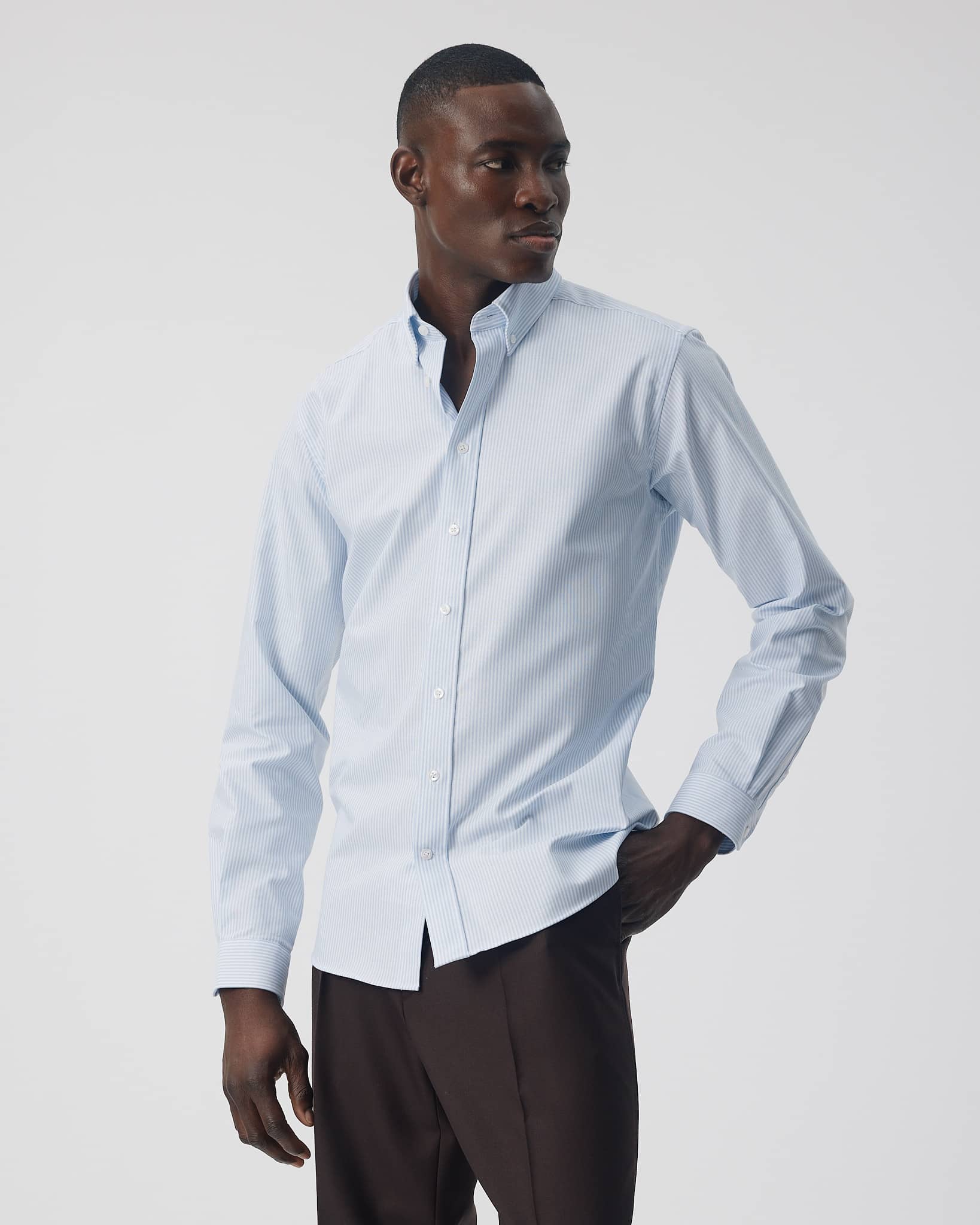 Model: 193 cm/84 kg in Slim L Long (41-42)