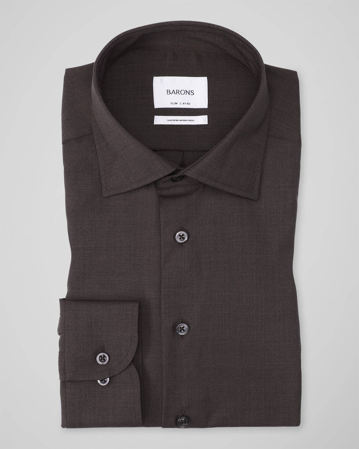 Das Merino-Hemd 2.0 | Dark Brown